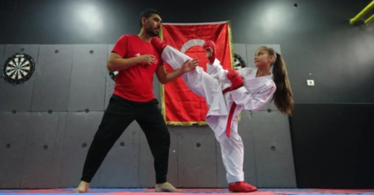 Gaziantep'ten Karate Şampiyonu: Nesibe Nur'dan Zafer