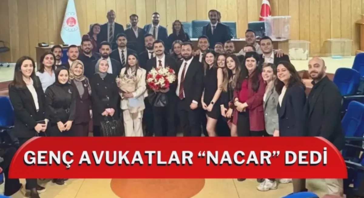 Genç Avukatlar Meclisi'nde Nacar Kazandı