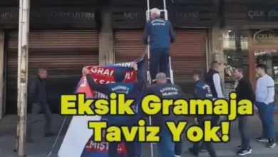 Gramaj Hilesi - Gramaj Hilesine Sert Darbe