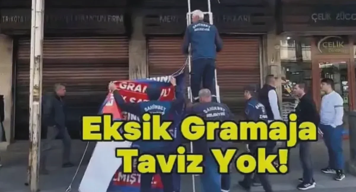 Gramaj Hilesine Sert Darbe