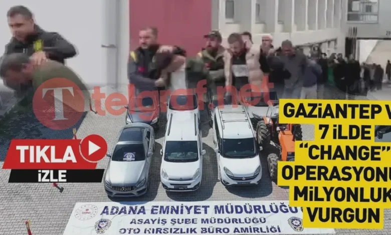 Change çetesi - Hasarlı Araç Vurgunu: Change Çetesine Darbe