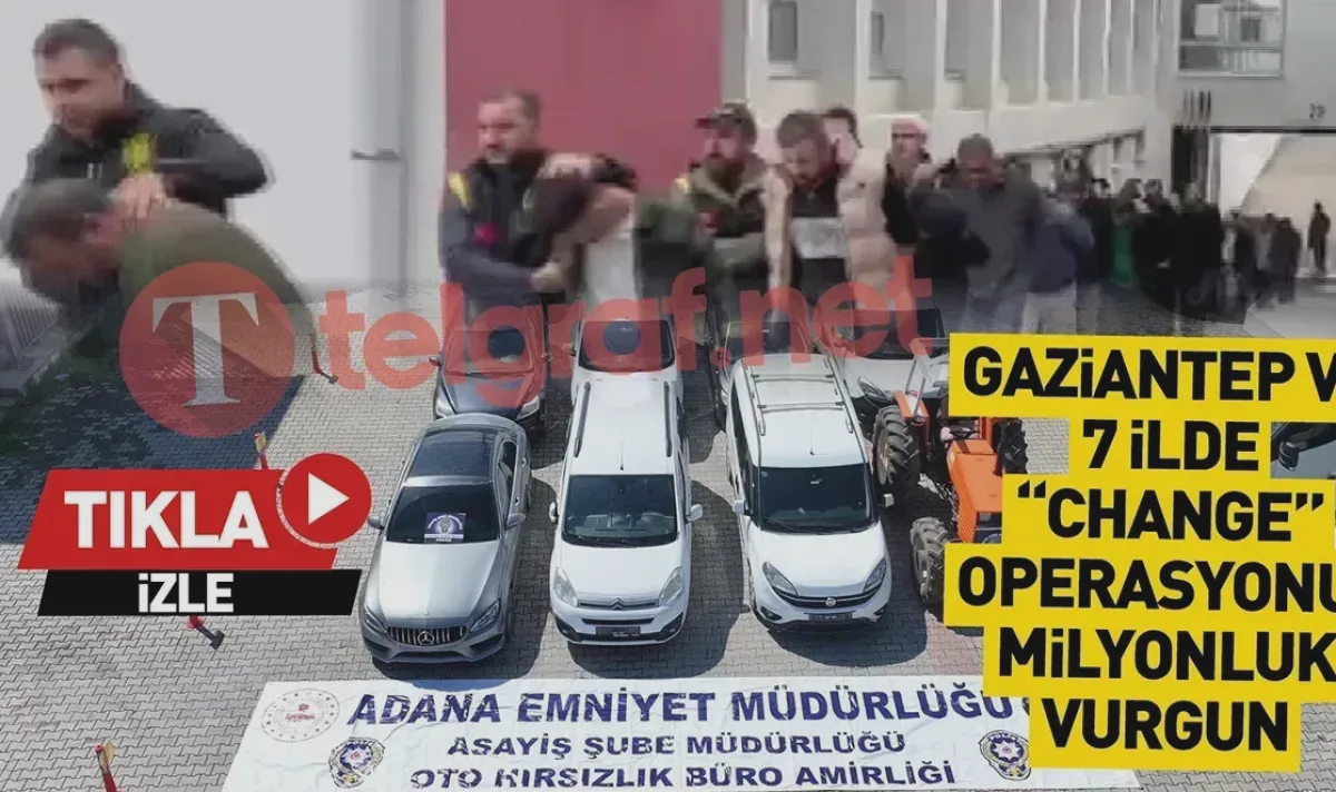 Hasarlı Araç Vurgunu: Change Çetesine Darbe