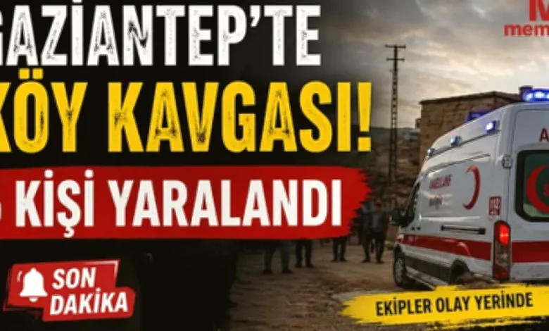 köy kavgası - Kamışlı'da Köy Kavgası: 5 Yaralı