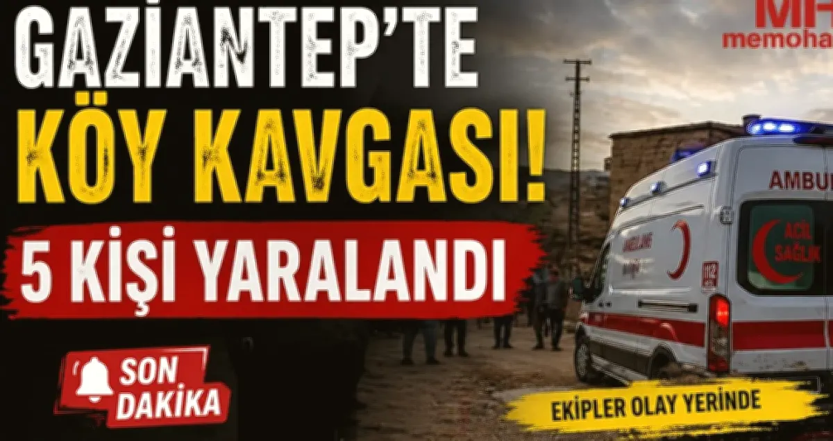 Kamışlı'da Köy Kavgası: 5 Yaralı