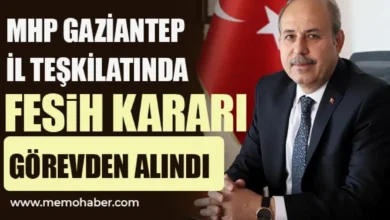 MHP Gaziantep fesih - MHP Gaziantep'te Fesih: Sait Kılıç Başkan