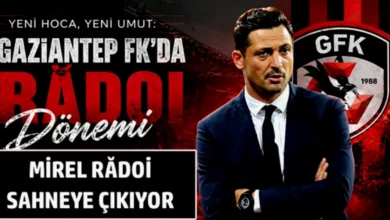Mirel Radoi Gaziantep - Mirel Radoi Gaziantep'te: Yeni Dönem Başlıyor!