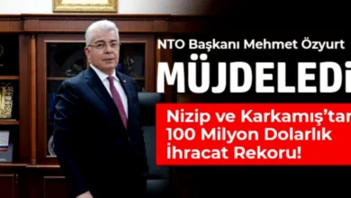 ihracat rekoru - Nizip-Karkamış'tan 100 Milyon Dolar İhracat Rekoru