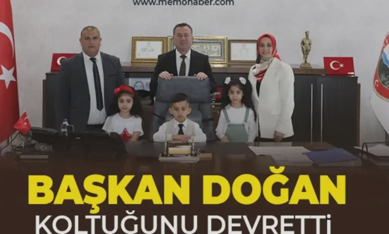 Nizip çocuk başkanlık - Nizip'te Başkanlık Deniz'de: Çocuklara Emanet