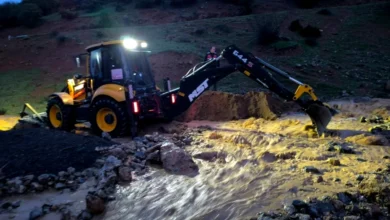 Dere Taşkınları - Nurdağı'nda Dere Taşkınları: Ekipler Harekete Geçti