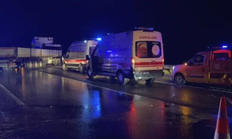 yağışlı hava kazası - Nurdağı'nda Yağışlı Hava Kazaya Neden Oldu: 1 Ölü