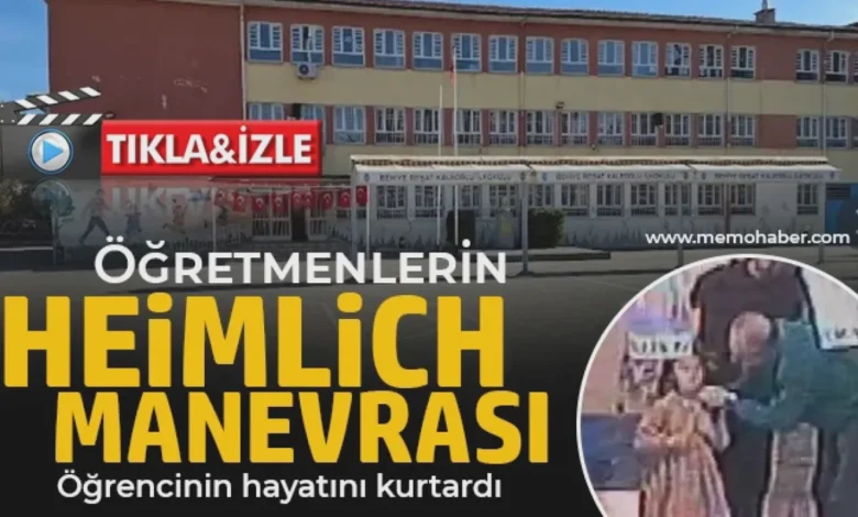öğretmen Heimlich - Öğretmen Heimlich Mucizesi: Zehra Kurtuldu