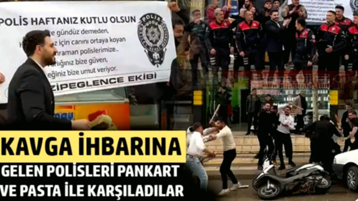 Polis Şehitleri İçin Sürpriz Kutlama