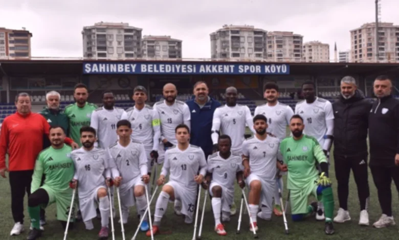 Şahinbey Ampute - Şahinbey Ampute: Zirveye Giden Yol Açık