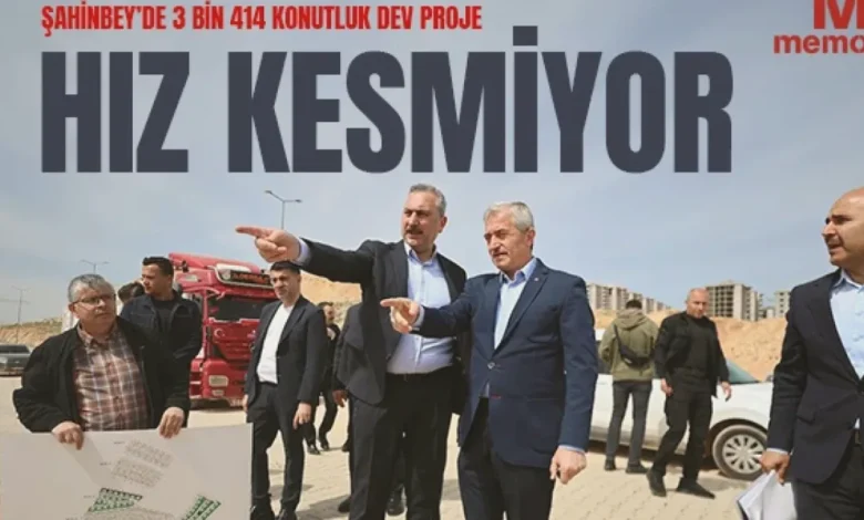 Şahinbey konut projesi - Şahinbey'de Konut Hayali Gerçekleşiyor