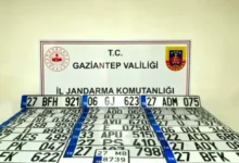 sahte plaka - Sahte Plaka Şebekesi: Gaziantep'te Oto Yıkamada Operasyon