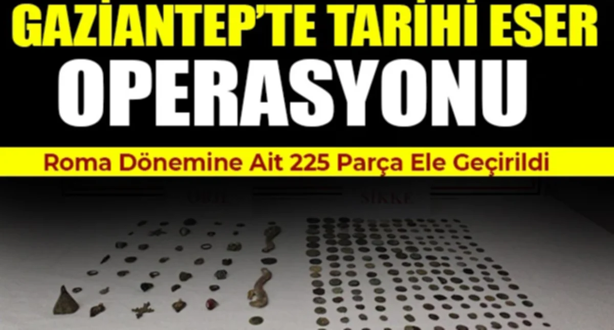 Tarihi Eser Kaçakçılığı: Sikke ve Yüzükler Ele Geçirildi