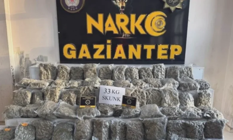 tırda gizli uyuşturucu - Tırda Gizli Uyuşturucu: Gaziantep Polisi Başarılı Operasyon