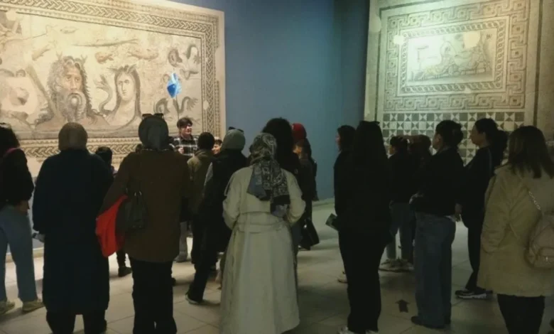 Zeugma mozaik ziyaretçi - Zeugma Mozaik Rekoru Kırıyor