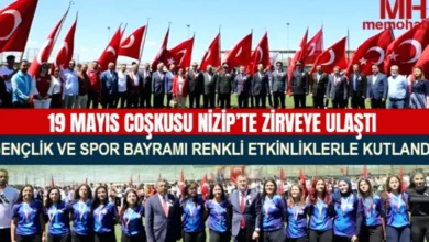 19 Mayıs coşkusu - 19 Mayıs Coşkusu Nizip’te Canlandı