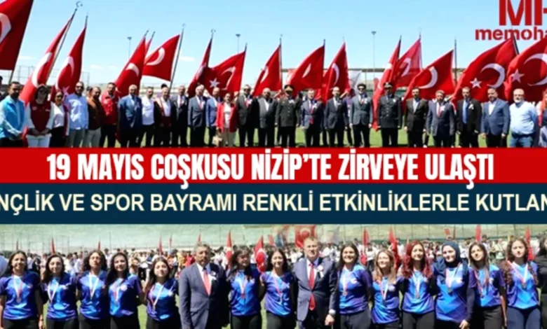 19 Mayıs coşkusu - 19 Mayıs Coşkusu Nizip’te Canlandı