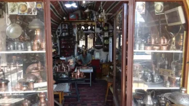 bakır su takımı - 350 Bin Çekiçle Şekillenen Bakır Su Takımı