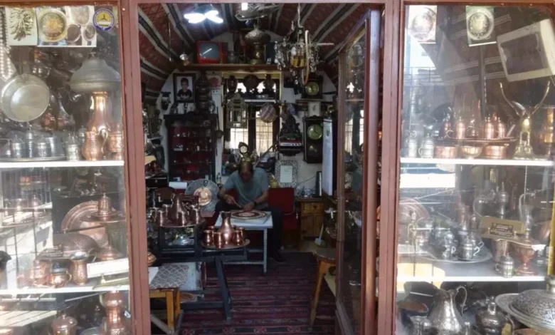 bakır su takımı - 350 Bin Çekiçle Şekillenen Bakır Su Takımı
