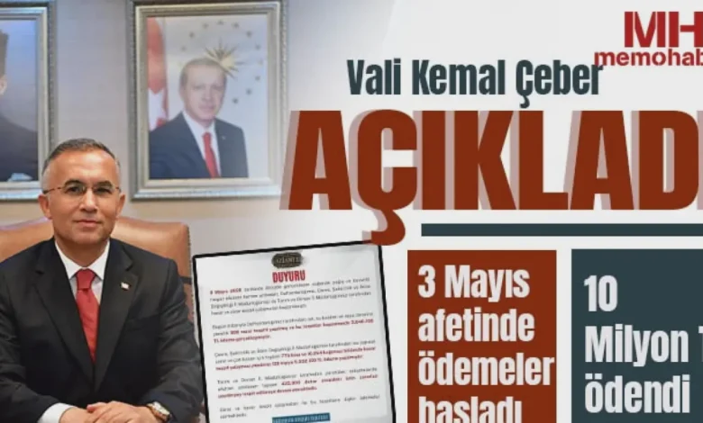 afet ödemeleri - Afet Ödemeleri Başladı: Gaziantep'te 10 Milyon TL