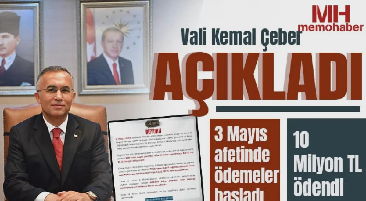 Afet Ödemeleri Başladı: Gaziantep'te 10 Milyon TL