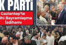 AK Parti Gaziantep birlik ruhu - AK Parti Gaziantep: Birlik Ruhu Canlandı