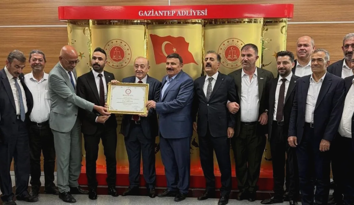 Akdoğan Mazbatasını Aldı: GESOB Yeni Başkanı