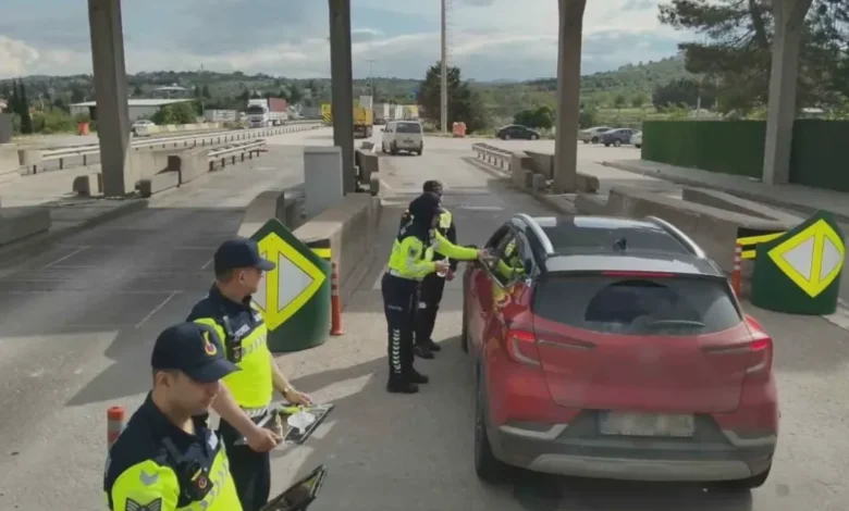 emniyet kemerli Gaziantep denetimi - Bayram Trafiğinde Emniyet Kemerli Gaziantep Denetimi