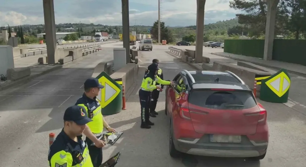 Bayram Trafiğinde Emniyet Kemerli Gaziantep Denetimi