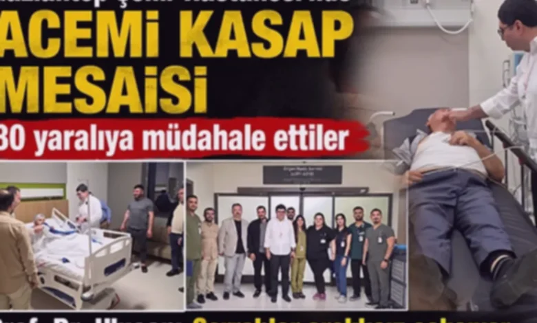 bayram yaralanmaları - Bayram Yaralanmaları: Gaziantep'te 80 Kişi Acilde