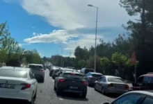 Burç Yolu yoğunluk - Burç Yolu'nda Bayram Yoğunluğu