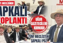 şapkalı meclis - Çiftçiler Gününde Şapkalı Meclis