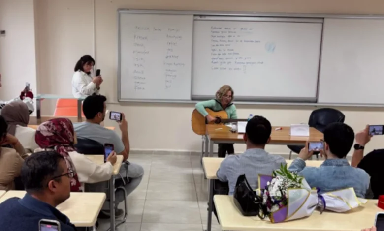 Deniz Arcak GAÜN - Deniz Arcak'tan GAÜN'de Öğrencilere İlham