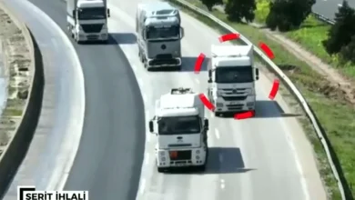 Gaziantep trafik drone - Dronla Gaziantep Trafik: Binlerce Cezaya Dikkat!