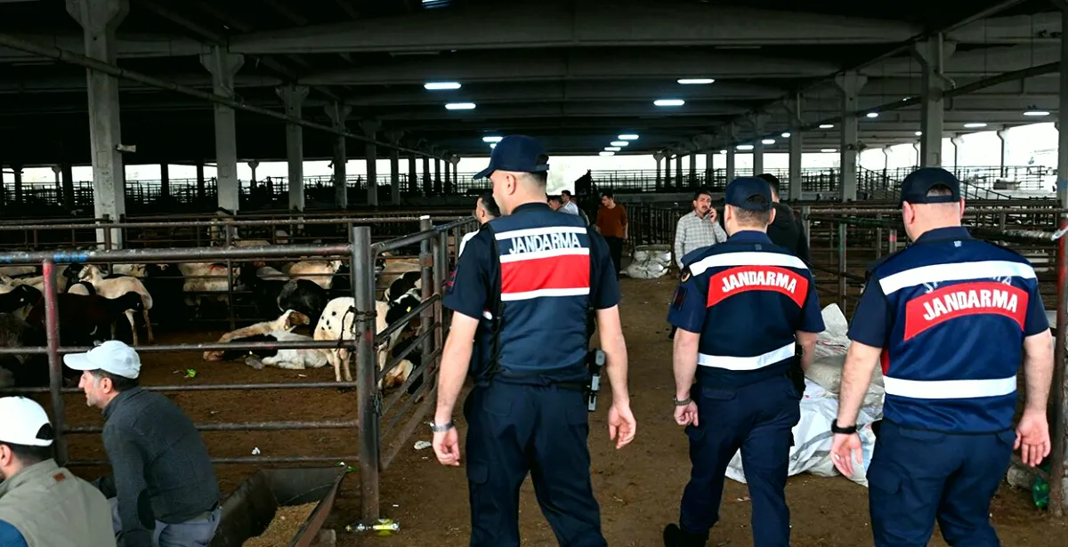Dronlar Kurban Pazarlarında Güvenlik Tarczyası
