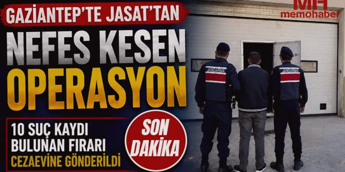 Firari Hükümlü Yakalandı: 17 Yıl Cezası Varmış!