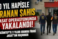 firari zanlı yakalandı - Firari Zanlı JASAT Operasyonunda Yakalandı