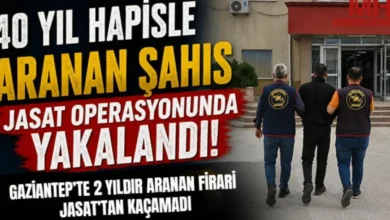 firari zanlı yakalandı - Firari Zanlı JASAT Operasyonunda Yakalandı