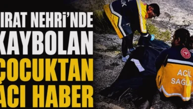 kaybolan çocuk - Fırat'ta kaybolan çocuktan acı haber