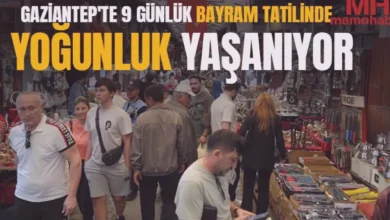 Gaziantep bayram yoğunluğu - Gaziantep: Bayram Yoğunluğu Esnafı Sevindirdi mi?