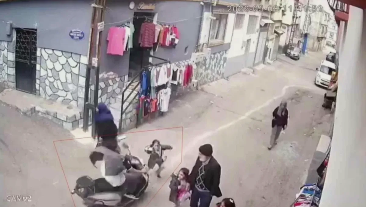 Gaziantep Çocuk Kazası: Gaziantep'te Minik Çocuğa Motosik...