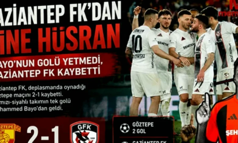 Gaziantep FK - Gaziantep FK: Galibiyet Hasreti Sürüyor