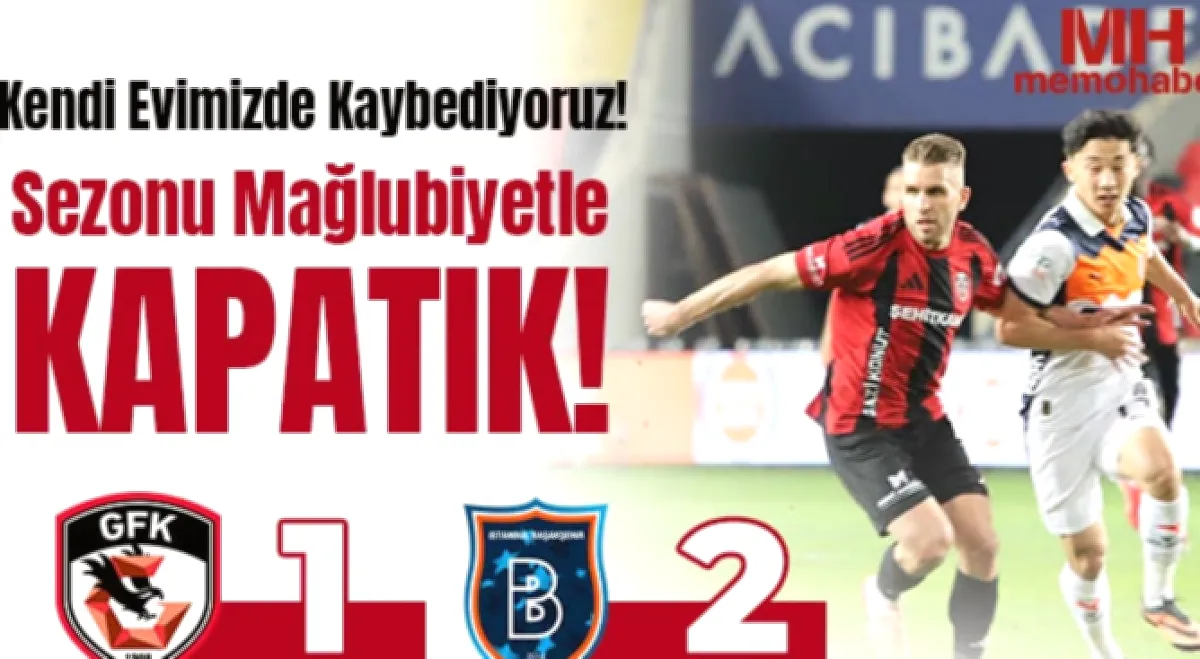 Gaziantep FK'dan Veda: Taraftar Üzgün
