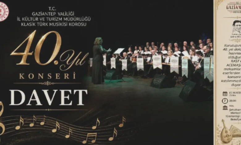 Gaziantep Koro - Gaziantep Koro 40. Yıl Konseri