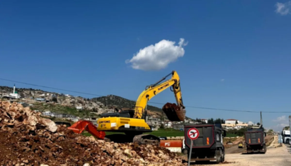 Gaziantep Nurdağı Yolu Tamamlanıyor