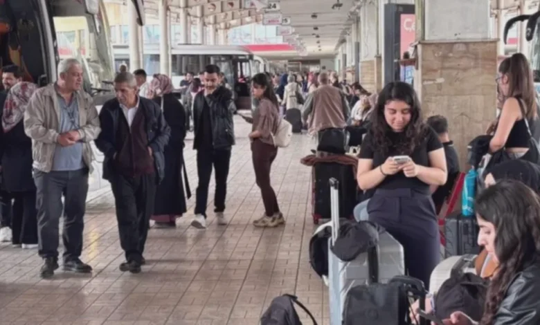 Gaziantep Otogar Bayram - Gaziantep Otogar Bayram Yoğunluğu: Ek Seferler Devrede