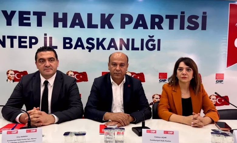 Gaziantep Sözler Tutulmadı - Gaziantep Sözler Tutulmadı: CHP Tepkisi